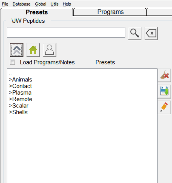 JW Peptides Mode Selection